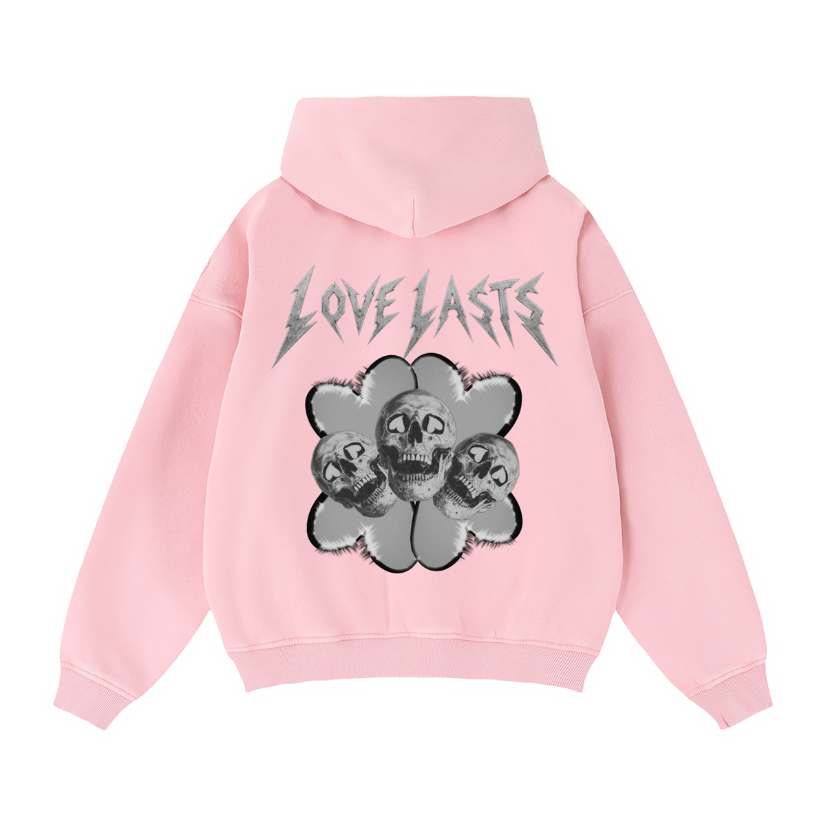 Pink LoveLasts Zip-up Hoodie