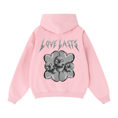 Pink LoveLasts Zip-up Hoodie